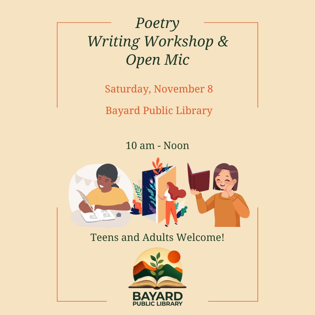 Poetry Writing Workshop & Open Mic Poetry Writing Workshop & Open Mic